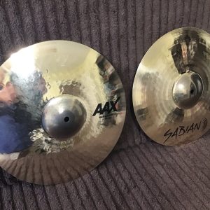 Sabian AAX 14 Inch Medium Hi Hat Cymbals