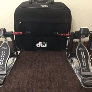DW8000 Double Bass Drum Pedals w/Soft Case