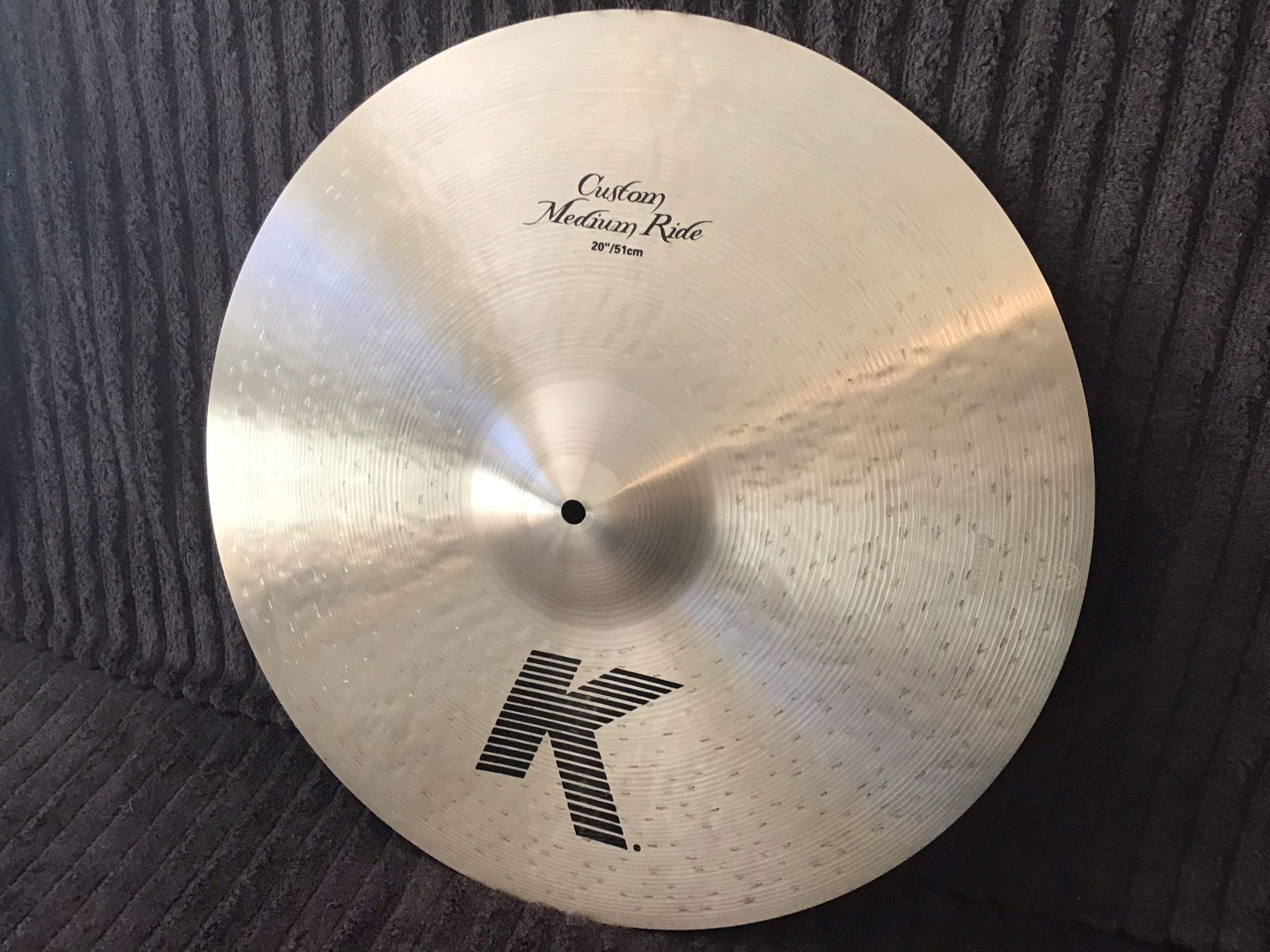 Zildjian K Custom 20 Inch Medium Ride Cymbal - Image 2