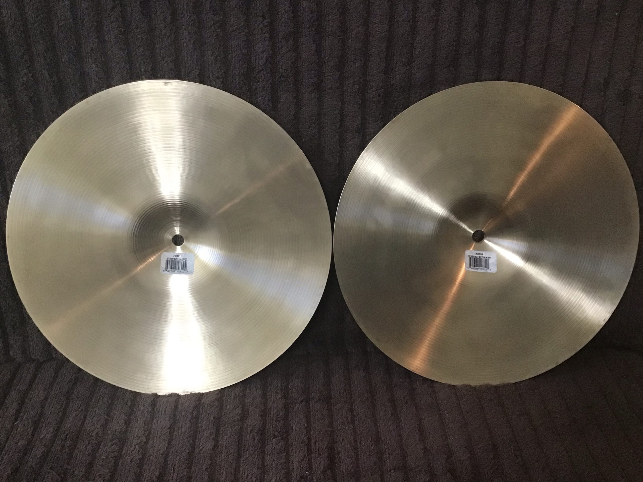 Zildjian A Series 14 Inch New Beat Hi Hat Cymbals - Image 4