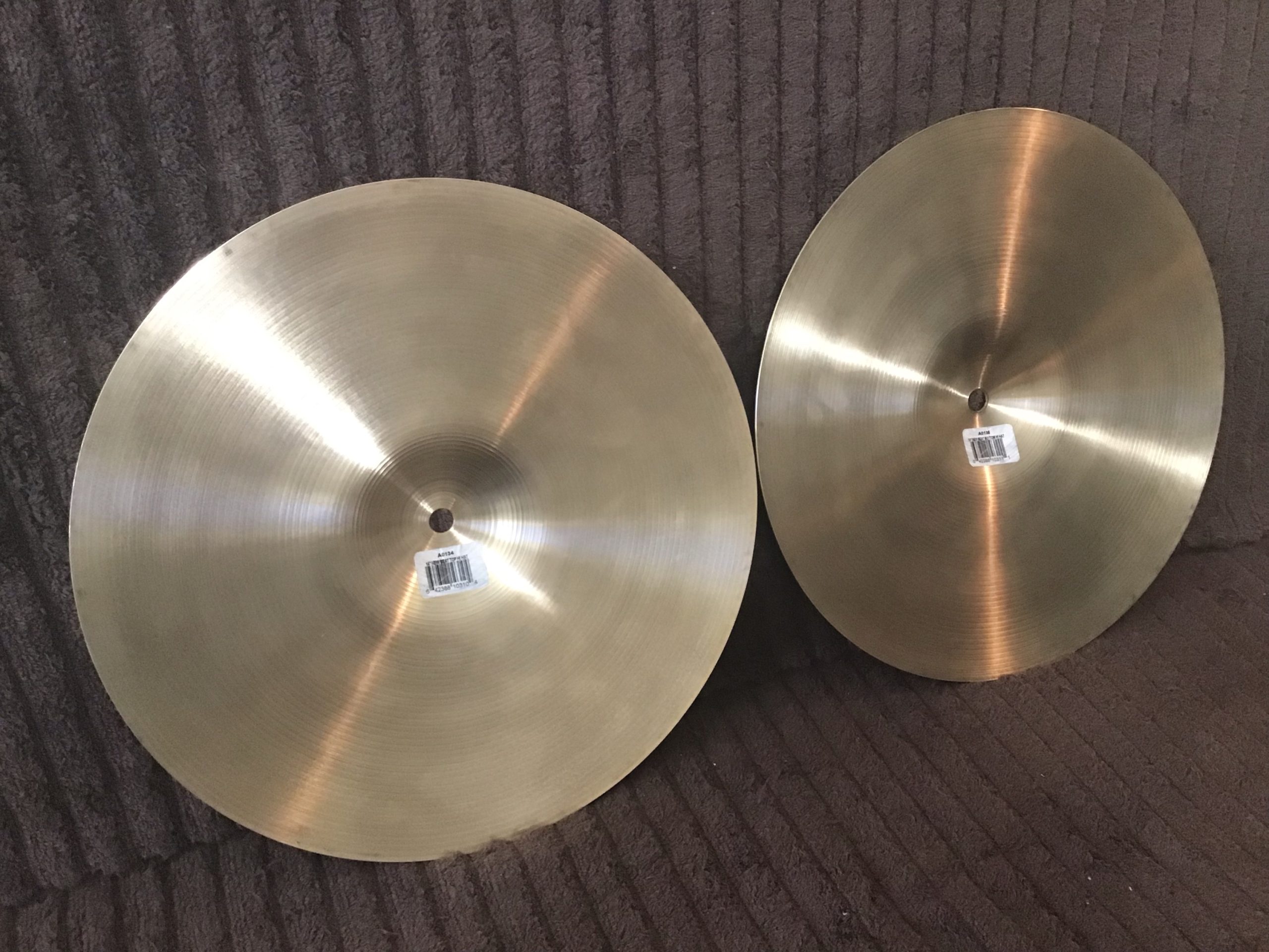 Zildjian A Series 14 Inch New Beat Hi Hat Cymbals - Image 5