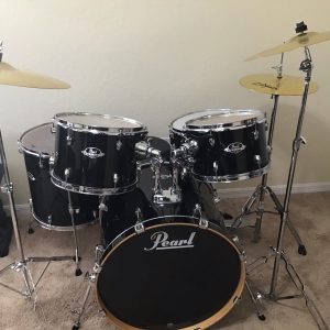 Pearl Export 5 Piece Complete Drum Set