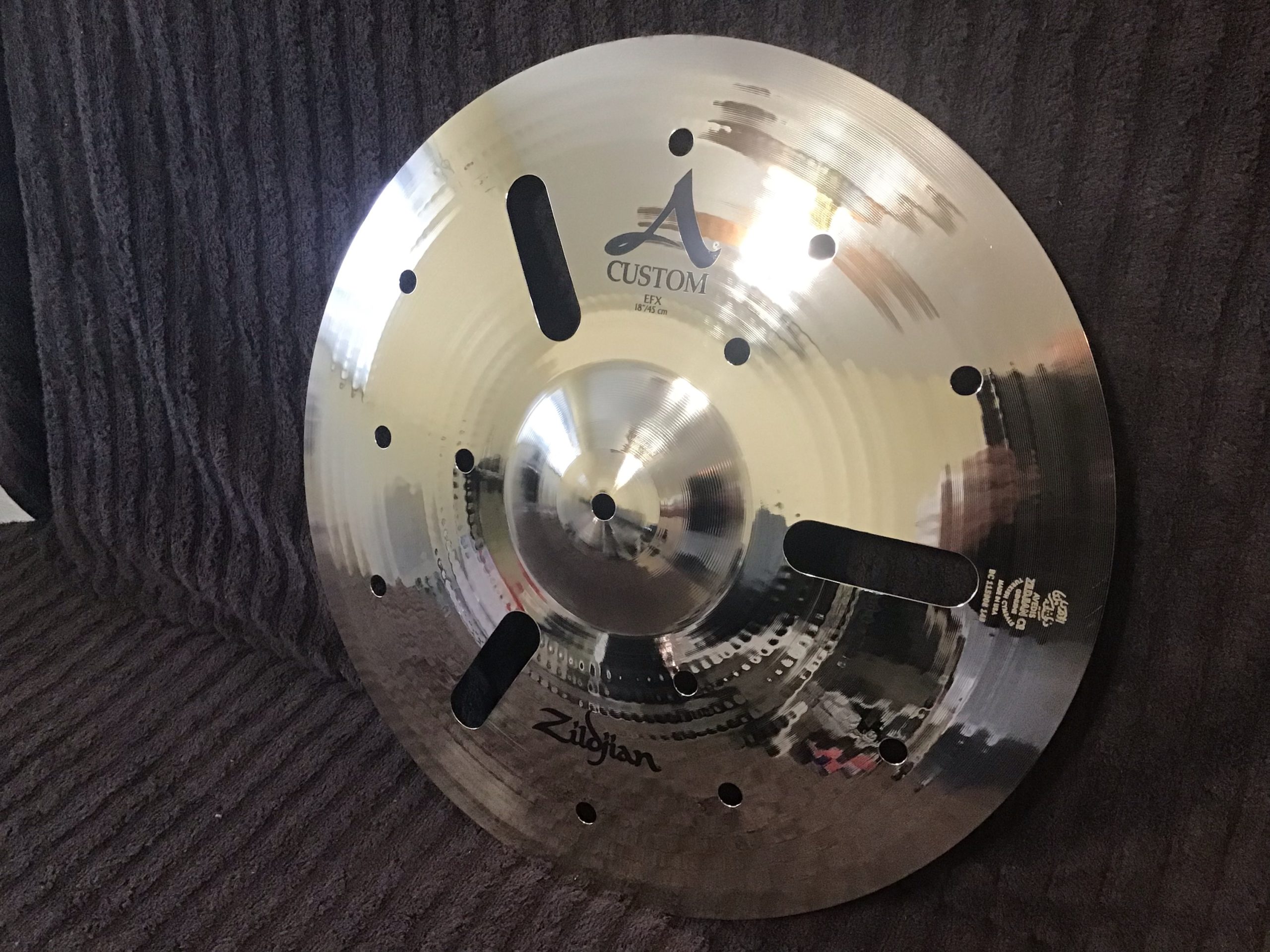 Zildjian A Custom 18 Inch EFX Crash Cymbal - Image 3